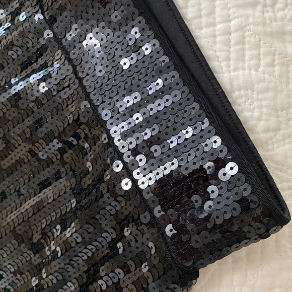 Express Sequin Wide Leg Palazzo Pants X Karla - Lined - Picture 4 of 9